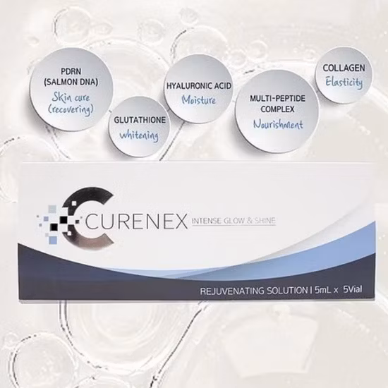 Curenex Intense Glow & Shine Pdrn Ringiovanimento della pelle della migliore qualità Acido ialuronico
